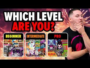 Fireworks Showdown: Which Level Are You? Beginner vs Intermediate vs Pro | Red Apple Fireworks
