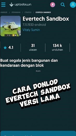 HOW TO DOWNLOAD THE OLD VERSION OF EVERTECH SANDBOX!! #evertechsandbox #tutorial #ragasamodifikasi