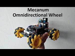 Mecanum Wheel - Omnidirectional Wifi Remote Controlled Car