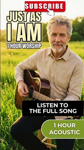 Come Just As You Are: Acoustic Hymn of Grace 🎸 #JustAsIAm #CountryGospel #christianmusic #music