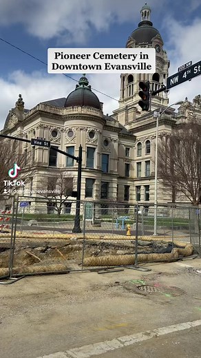 88K views · 1K reactions | Pioneer Cemetery in #downtownevansville 益 #dtevv #evansville #cemetery #pioneer #creepy #evansvilleindiana #indiana #history | Downtown Evansville Indiana | Facebook
