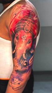 739K views · 7.5K reactions | Not every canvas hangs in galleries. Some breathe, move, and carry entire universes on skin. | Aliens Tattoo | Facebook