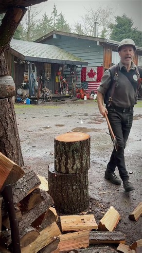 Mastering the Forgotten Firewood Hand Splitting Technique