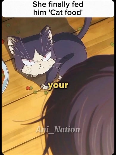 Mission accomplished. He finally ate it. ☺️😋