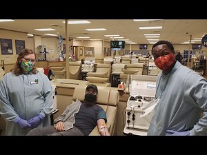 Saving lives through plasma donations