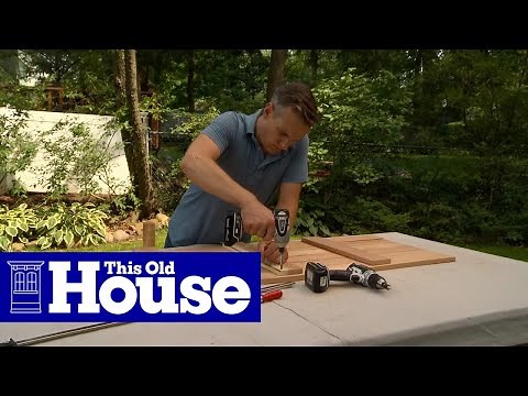 How to Build a Cedar Compost Bench | This Old House
