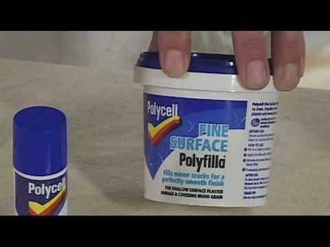 How to choose the right Polycell filler