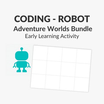 Robot Coding Mega Bundle – Adventure Worlds (4 Themes)