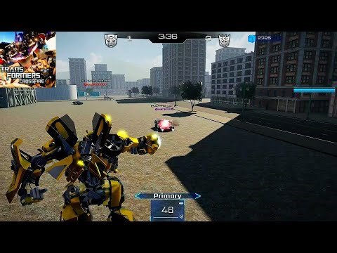 Transformers Crossfire Roblox - Multiplayer Gameplay #2