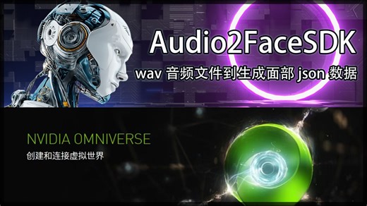 wav音频文件通过Audio2faceSDK生成面部json数据，原生代码方式实现，Audio2Face在Omniverse Launch中安装失败完整解决办法