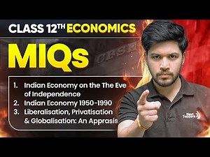 Most Important Questions - Indian Economy (1950–1990) Class 12 Economics | CBSE Board Exam 2026