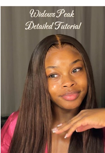 Cómo instalar pelucas: Guía de widows peaks