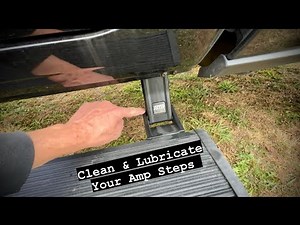 Are Your Amp Research Power Steps Not Opening/Closing All The Way? Easy Fix, Clean/Lubricate Them.