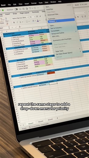 Need a better way to stay organized at work? 💻✨ Here’s your step-by-step guide to creating the ultimate Microsoft Excel task tracker. ✅Track planned, unplanned, and recurring tasks ✅Set priorities (High, Medium, Low) ✅Stay on top of progress with status dropdowns From planning to prioritizing, we’ve got you covered! What’s your top tip for staying organized at work? Drop it in the comments! . . . #StaplesCanada #WorkLearnGrow #MicrosoftExcel #ExcelHacks #ExcelTips #ExcelTipsandTricks #TaskTrack