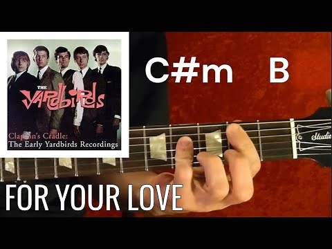 For Your Love - The Yardbirds - Guitar Lesson With Tabs
