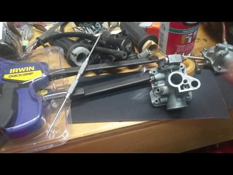 Yamaha pw50 mikuni carburetor throttle slide repair (for stuck throttles)