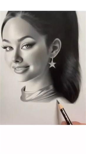 Beautiful Smile Pencil Drawing That Looks REAL 😍✏️