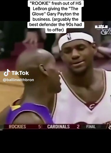 LeBron James Dominating in the 90s NBA Era