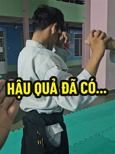 Hậu quả hài hước từ Aikido cơ bản