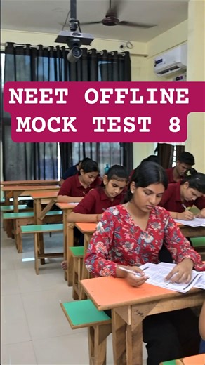 NEET OFFLINE MOCK TEST-8#neet2026 #bidyasagarclasses #