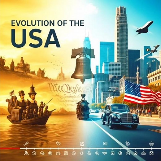 Evolution of the United States of America