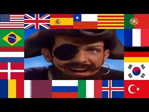 LazyTown - You Are a Pirate! (One-Line Multilanguage)