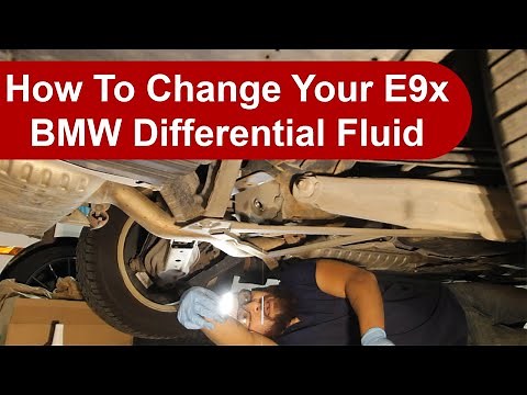 How To Change Your BMW E90/E91/E92/E93 328i (xDrive) Differential Fluid (front and rear)