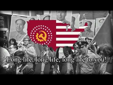 "The People of Yanbian love Chairman Mao" - English version