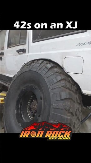 Can't lose with 42s! #XJ #Jeep #welding #offroad #dmx
