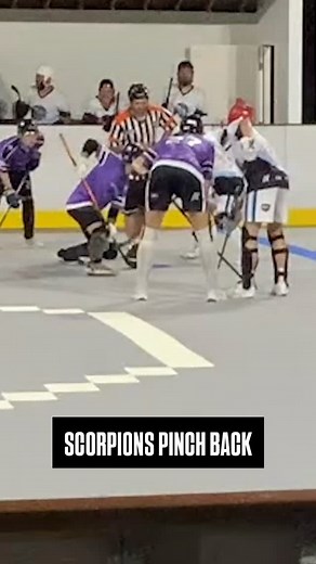 Scorpions take down the Crooks in OT🤩 💬 — What a comeback — from a 3-1 deficit going into the second period to a 4-3 win in overtime! The Crooks stood no chance against this New England team🫡 ( 🎥 : @nbhlmassachusetts ) #ballhockey #overtime #newengland #streethockey | National Ball Hockey League