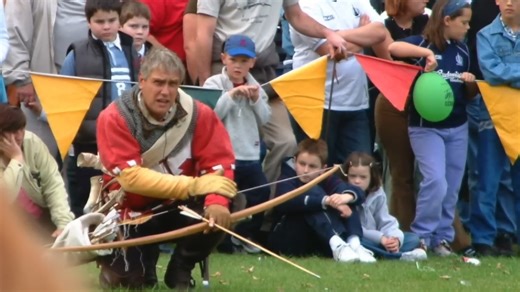 What happens when a medieval archer faces a bear