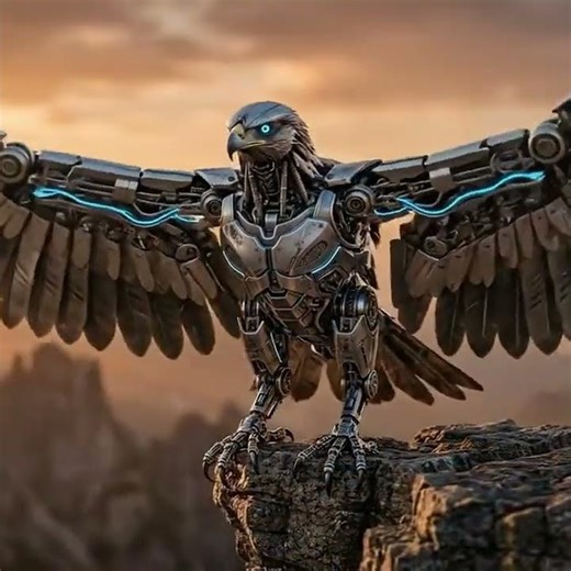 Eagle → Mechanical Drone Transformation (CRAZY!)