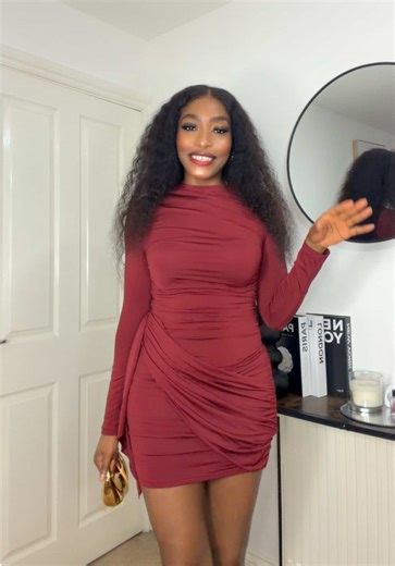 Affordable Ruched Bodycon Mini Dress for All Seasons