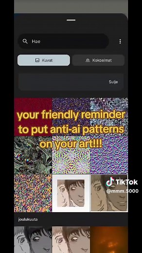 Anti-AI Pattern for Art: How to Add an Anti-AI Overlay