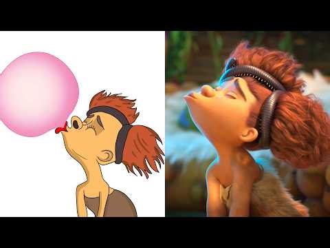 The Croods Funny Scenes Drawing Meme
