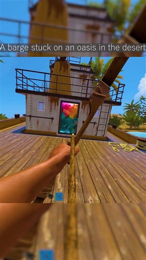 Barge Raid at the Oasis in the Desert 🌴🚢 Insane Loot! - RUST / РАСТ