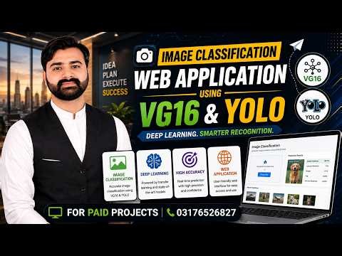 Image Classification Web Application Using YOLOv6 | CS619 Complete Final Year Project | AI & Python
