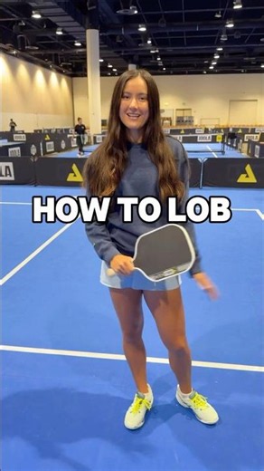 World No. 2 Pickleball Player, Anna Bright, explains how to master the lob 🙌 #joola