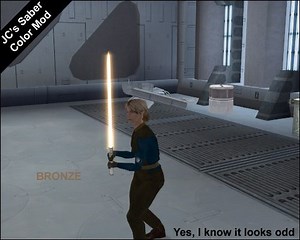 JC's Saber Color Mod addon - Star Wars: Knights of the Old Republic II
