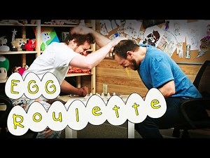 EGG ROULETTE CHALLENGE! w/ Max and Barney