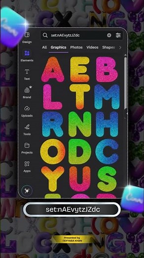 Canva Alphabet Font Codes 😱 – Day 2 | Unlock Ready Made Fonts & Layouts