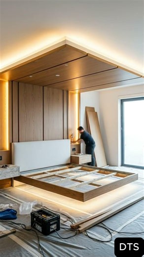 Master Bedroom Makeover Transformation 🔨 #homerenovation #interiordesign #bedroomdesign