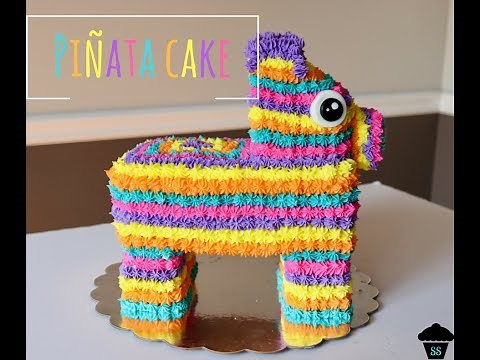 HOW TO | Donkey Piñata Cake
