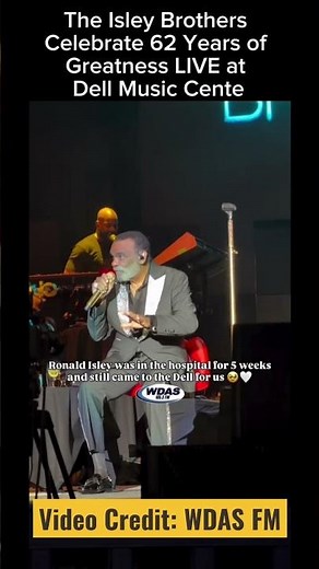 The Isley Brothers Celebrate 67 Years of Greatness LIVE at Dell Music Center - video from WDAS FM