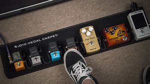 Joyo rolls out the Pedal Carpet, the world's lightest pedalboard