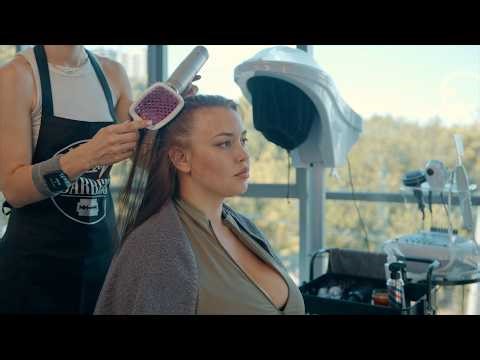 ASMR Scalp Massage & Head Washing 💆‍♀️ Dana the Lady Barber for Lisa