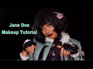 Jane Doe Makeup Tutorial || Zenless Zone Zero Cosplay