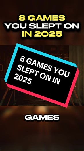 8 Games You Slept On In 2025 #gamingontiktok #whattoplay #indiegames #gaming #pcgaming