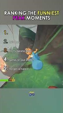 Ranking TOP 5 Funniest Moments in PEAK... 😂