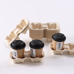 [Hot Item] Disposable Food Packaging Outsourcing Cup Holder Degradable Food Container